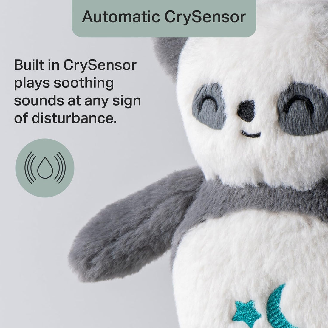 Tommee Tippee PipPanda Deluxe Sound and Light Sleep Aid Automatic CrySensor