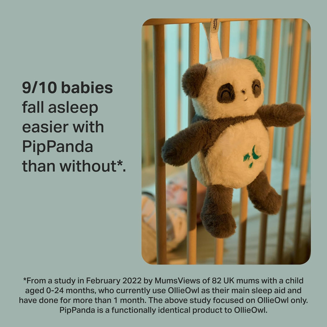 Tommee Tippee PipPanda Deluxe Sound and Light Sleep Aid Automatic CrySensor